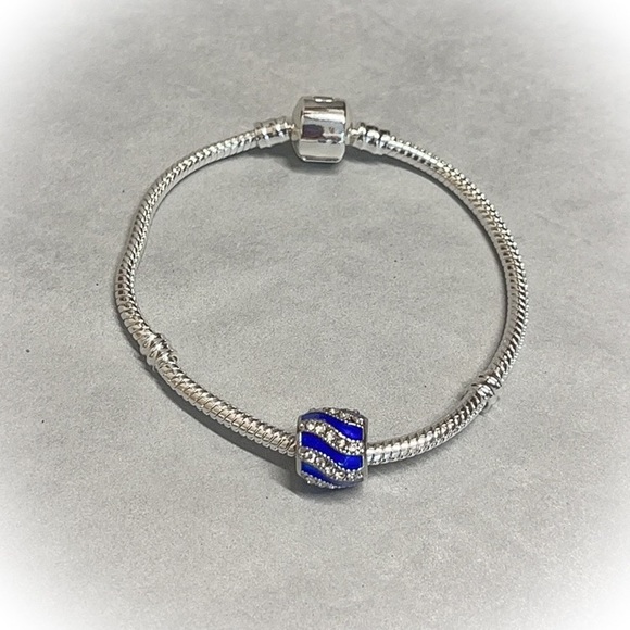 đź’•Beautiful Round Bead Charm Large Hole CZđź’• - Picture 4 of 4